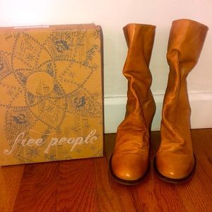 Free People Elle Block heel boot 🚨NEVER BEEN WORN